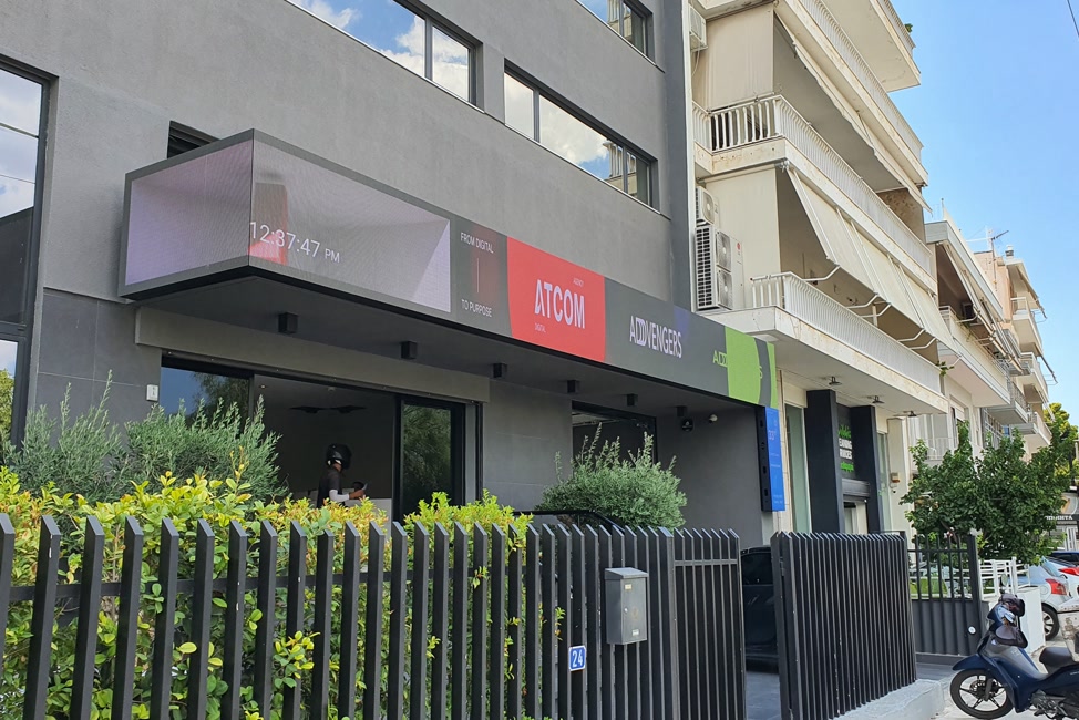 ATCOM 3d outdoor p4.81 6000nits by Kotsovolos team
