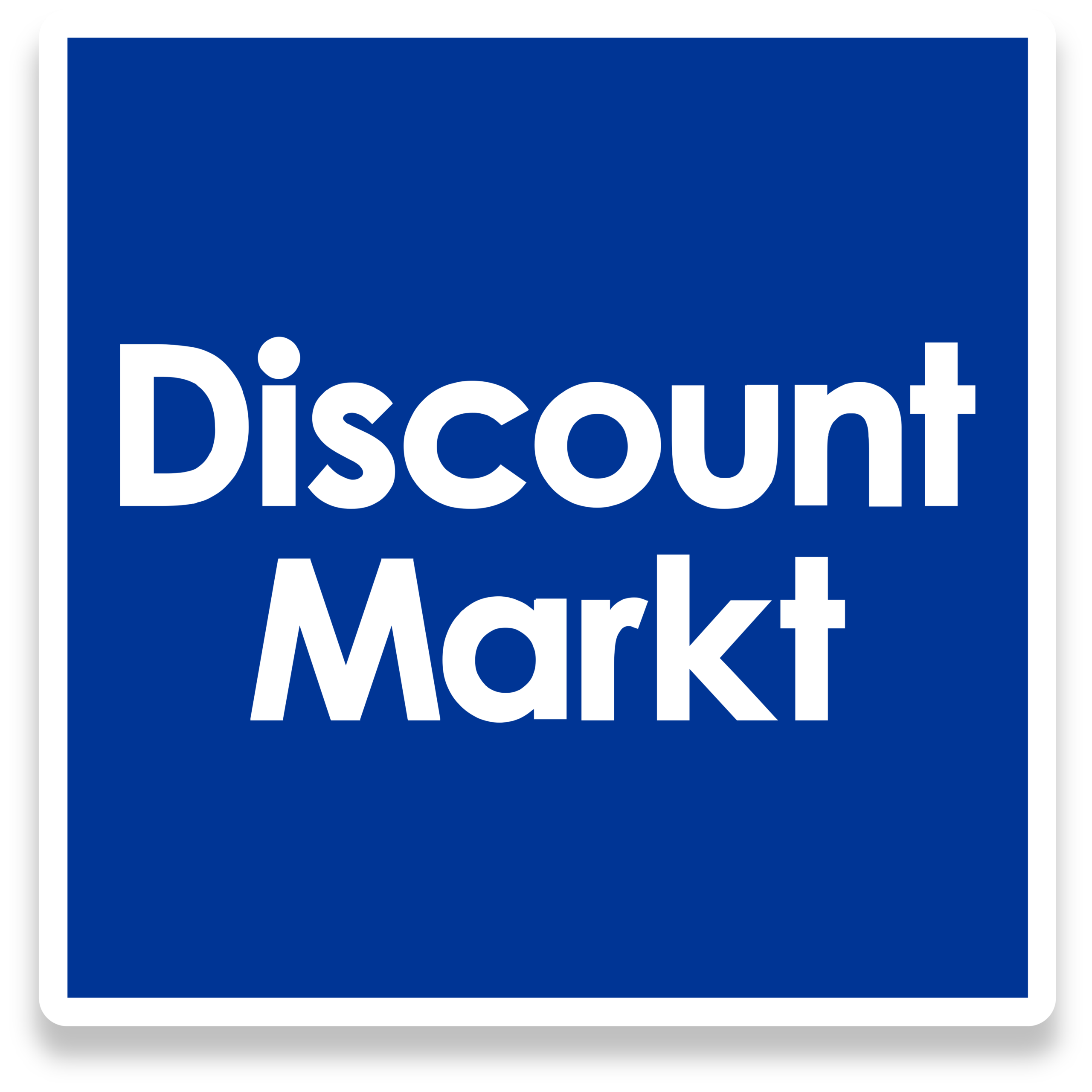 Discount Markt - πελάτης digital signage PlayInStore
