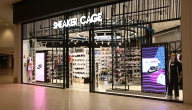 Sneaker Goldenhall digital signage