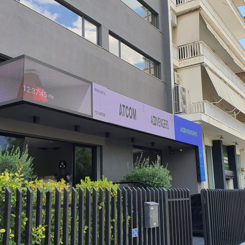 ATCOM 3d outdoor p4.81 6000nits by Kotsovolos team